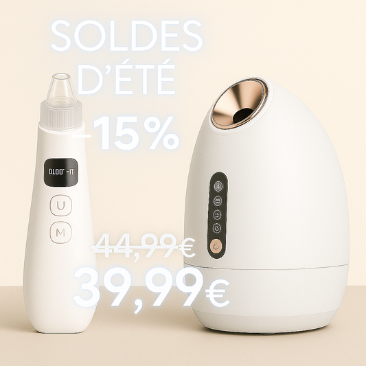 Pack Skin Detox - Brumisateur Faciale et Aspirateur points noir